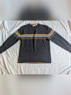 vintage BKE67 Striped crew neck sweater size XL Classic 90s Y2K  grunge normcore